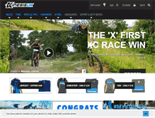 Tablet Screenshot of kinesisbikes.co.uk